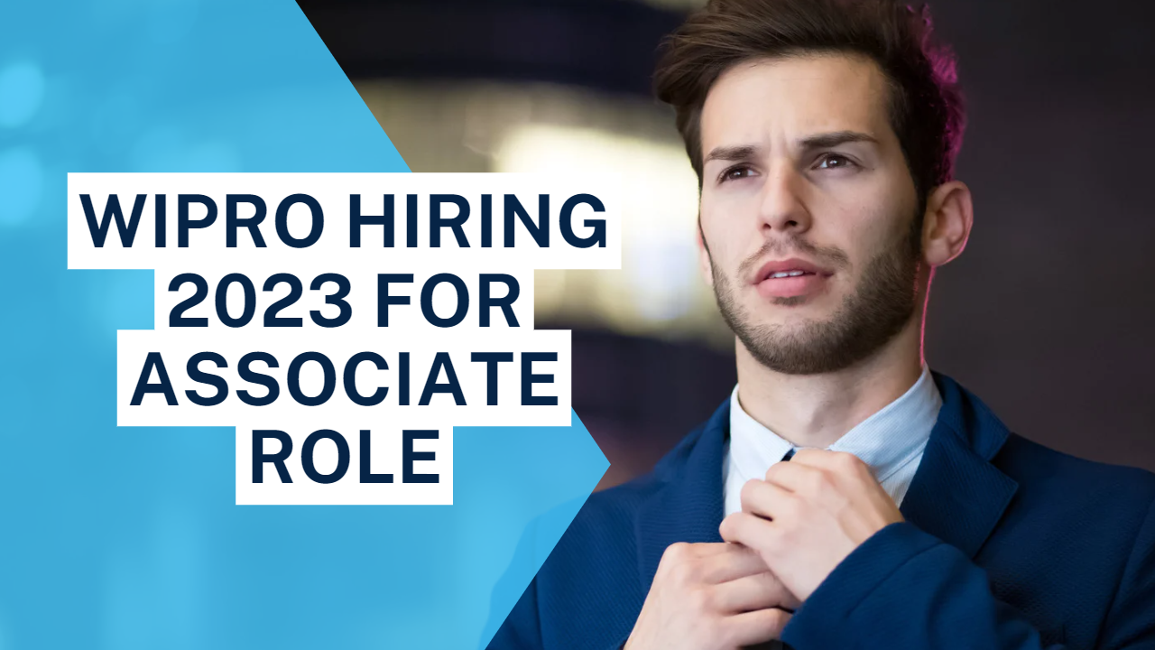 Wipro Hiring 2023 for Associate Role MoneyMintra Career Hub